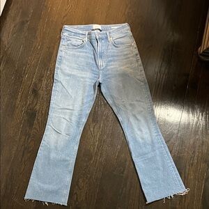 Citizens of Humanity, Isola Mod Rise Cropped Boot, size 27, Tahiti